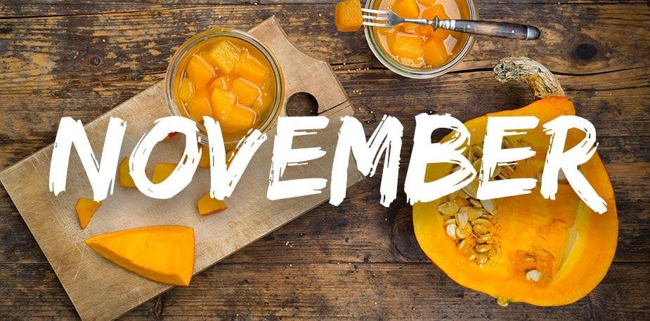 Сезонни съставки през ноември