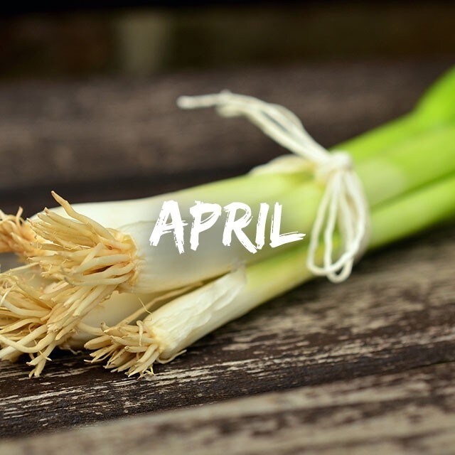 Сезонни съставки през април