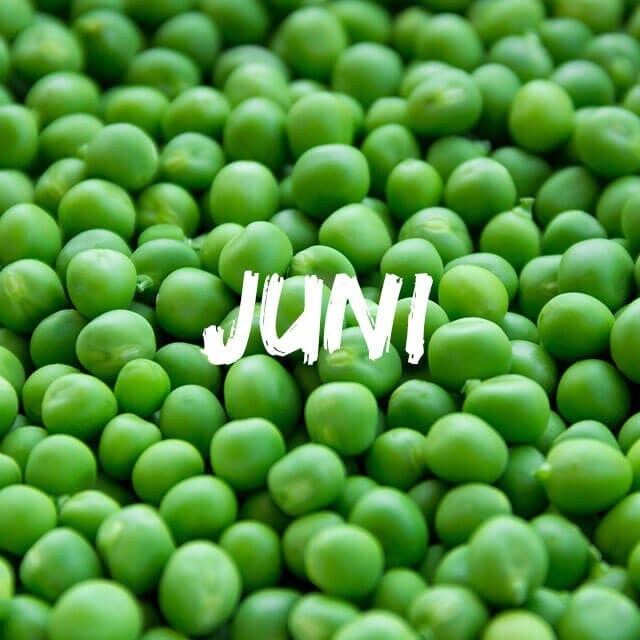 Сезонни продукти през юни