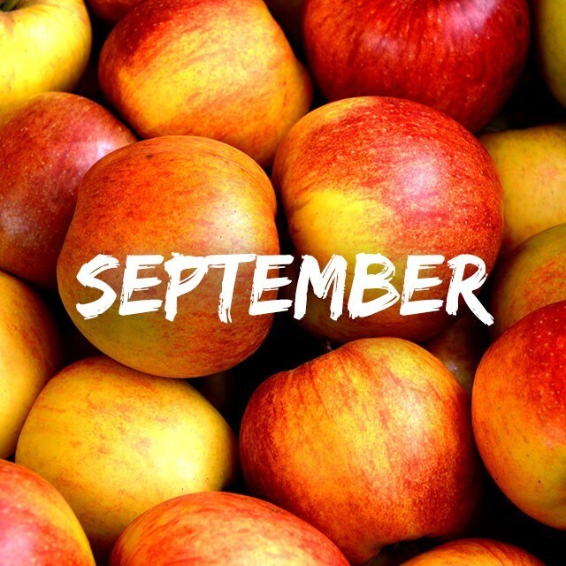 Сезонни продукти през септември