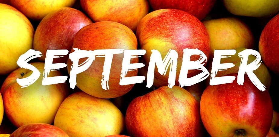 Сезонни продукти през септември
