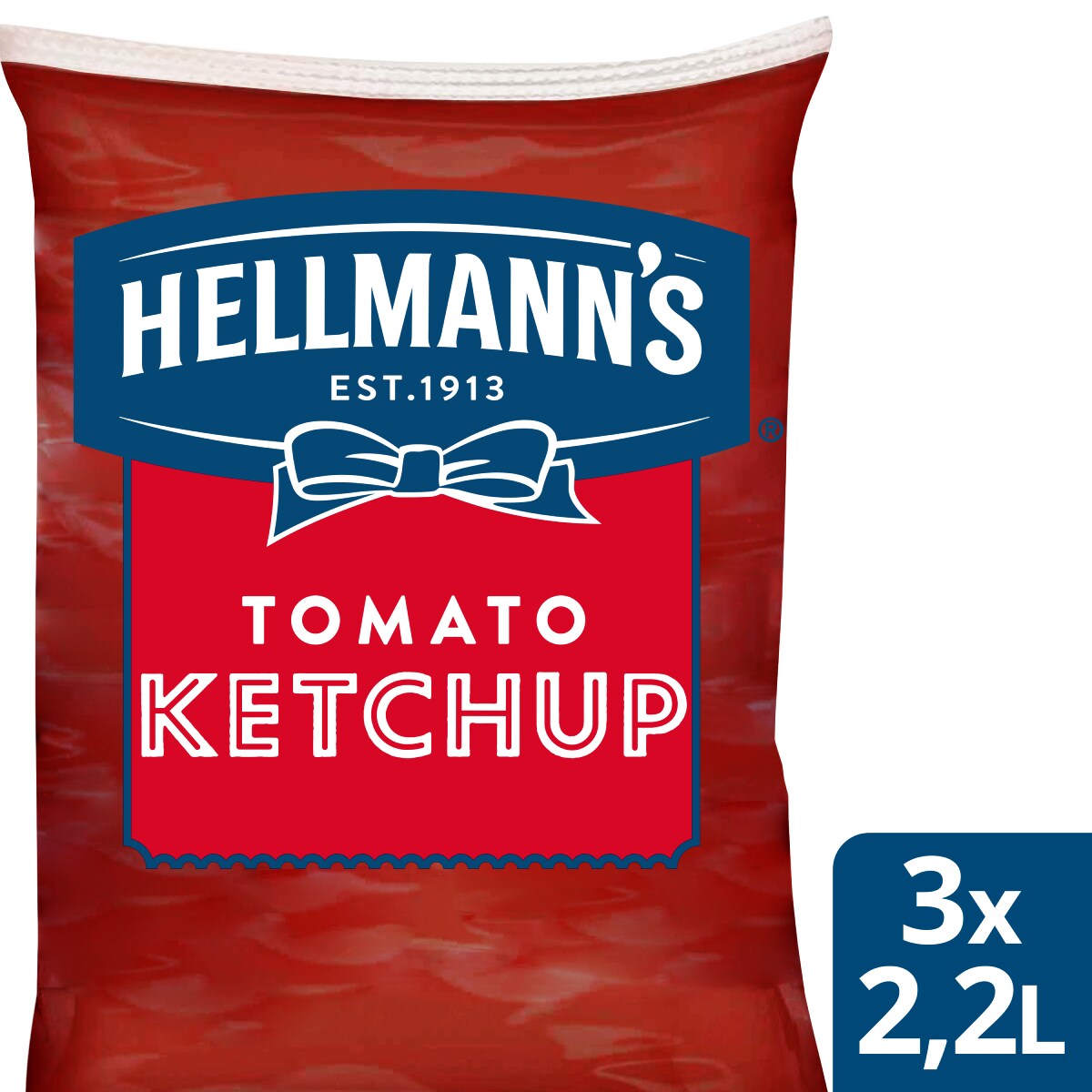 Hellmann's Кетчуп пауч 2.2 l - Hellmann's дресинг паучове за лесно и ефикасно дозиране