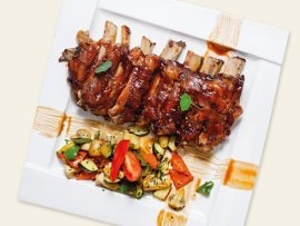 Телешки ребра с барбекю сос и джинджифил Телешки ребра с барбекю сос и джинджифил