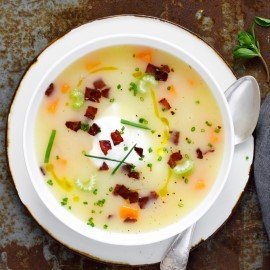 Картофена супа със зеленчуци Картофена супа със зеленчуци