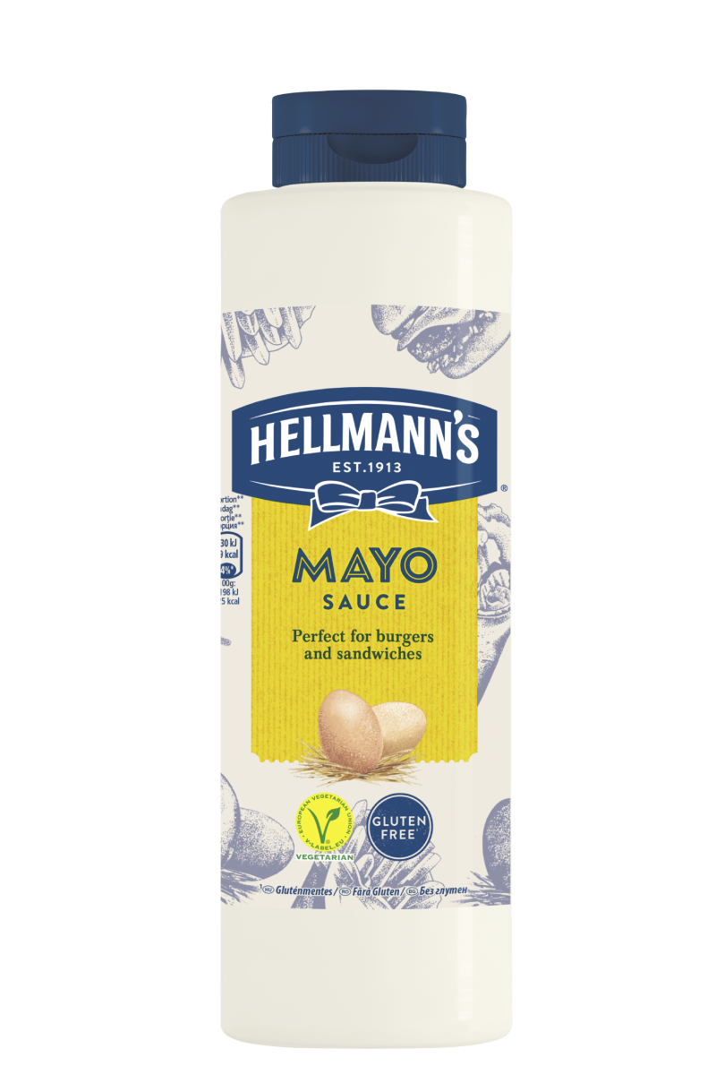 Hellmann`s майонеза 850мл - Street Food с качеството на Hellmann`s!