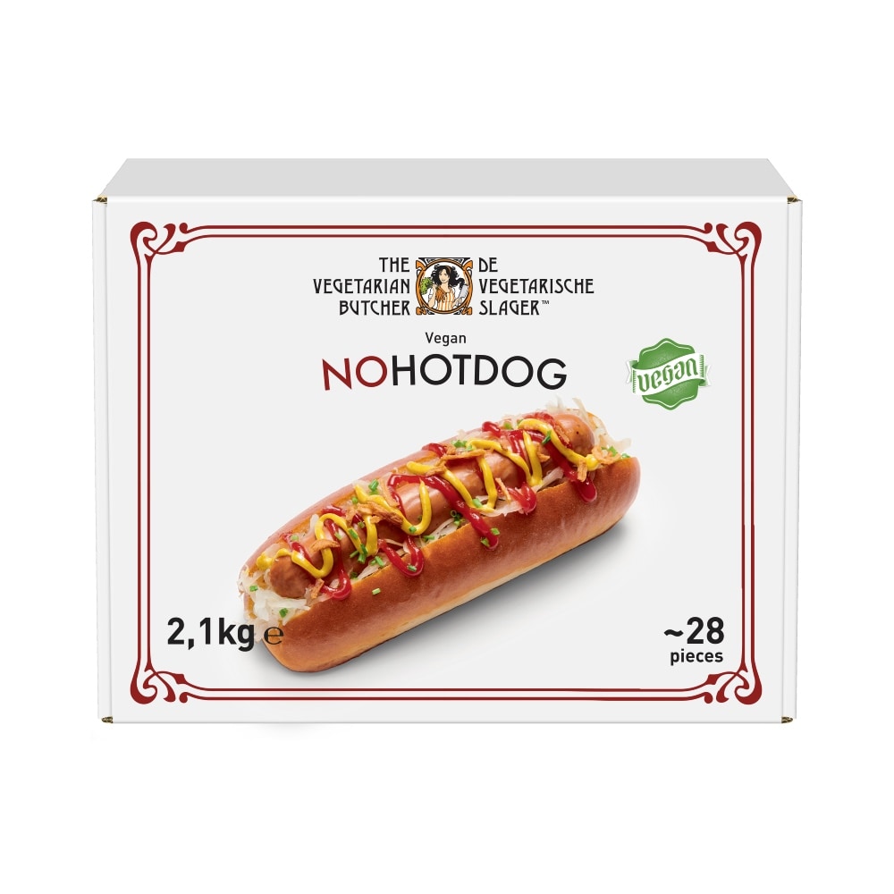 The Vegetarian Butcher No Hot Dog 2.1 kg - "С протеин на растителна основа с вкус и текстура на истинско месо".