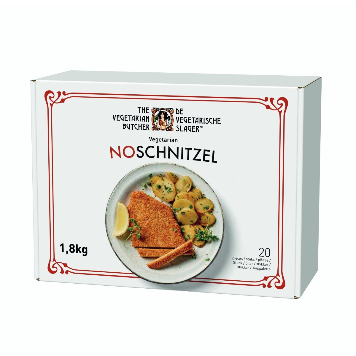 The Vegetarian Butcher NoSchnitzel 1,8 kg