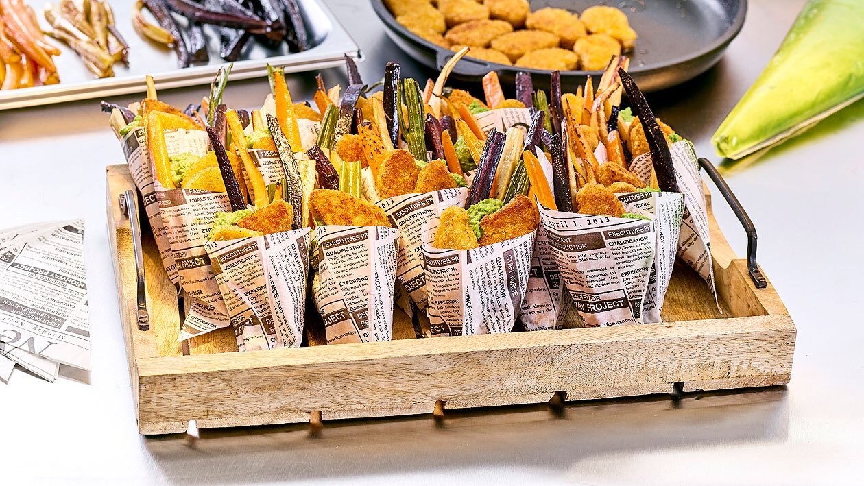 The Vegetarian Butcher - NoChiken Nuggets с пюре от грах – - Рецепта The Vegetarian Butcher - NoChiken Nuggets с пюре от грах – - Рецепта